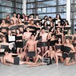フランス・アヴィニョンのフェデリック・ミストラル高校　裸のクラス集合写真！？
